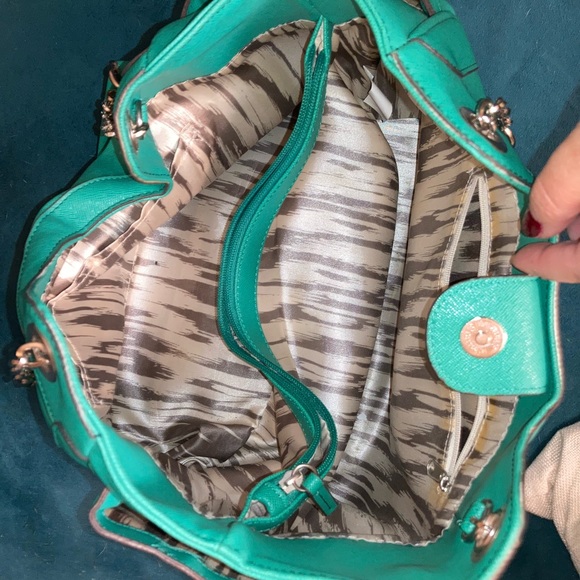 Bright Teal Shoulder Bag - Picture 4 of 4